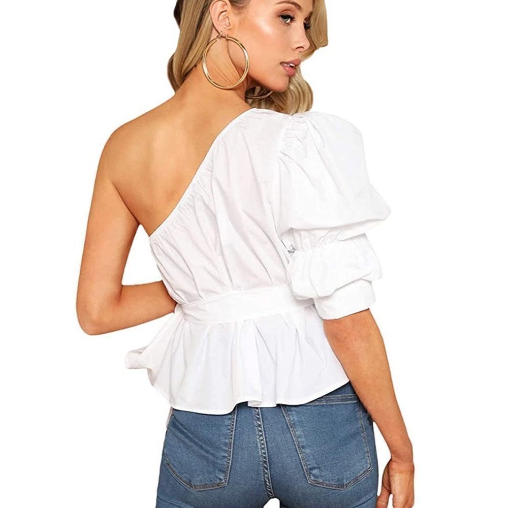 One Shoulder Top - Picture 3 of 6